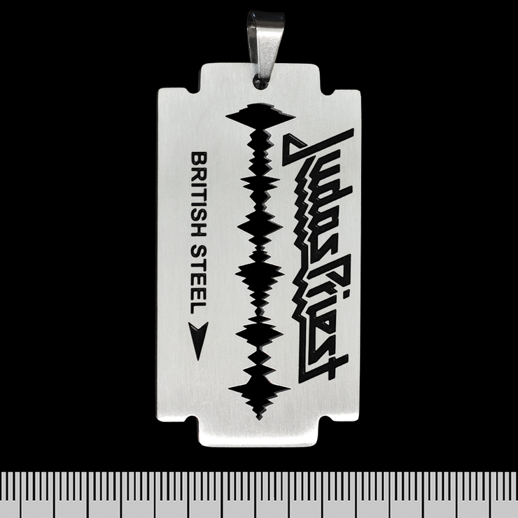Кулон Judas Priest "British Steel" (ptsb-171) лезвие Кулон Judas Priest "British Steel" (ptsb-171) лезвие