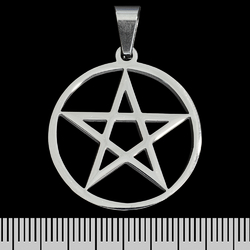 Кулон Пентаграмма в кольце (ptsb-177)