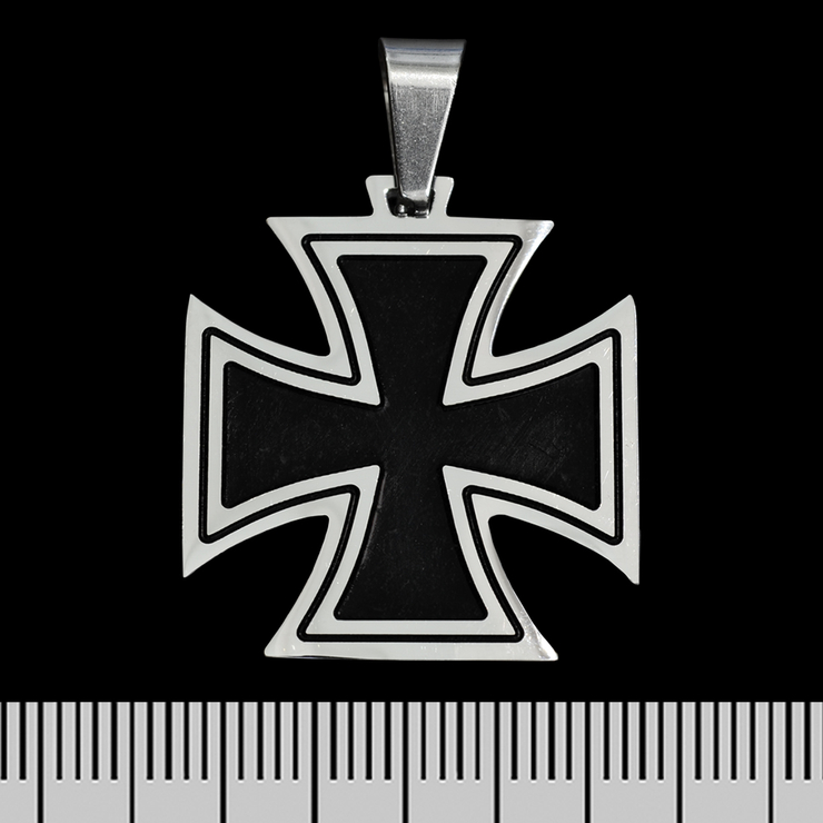 Кулон Железный крест, фигурный (ptsb-186)
