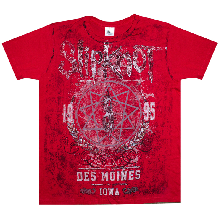 Футболка Full print Slipknot (Des Moines, Iowa, 1995) red t-shirt (EU-P) Футболка Full print Slipknot (Des Moines, Iowa, 1995) red t-shirt (EU-P)