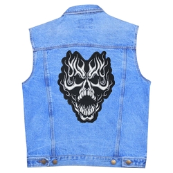 Нашивка термо (thps-085) Обличчя демона наспинна