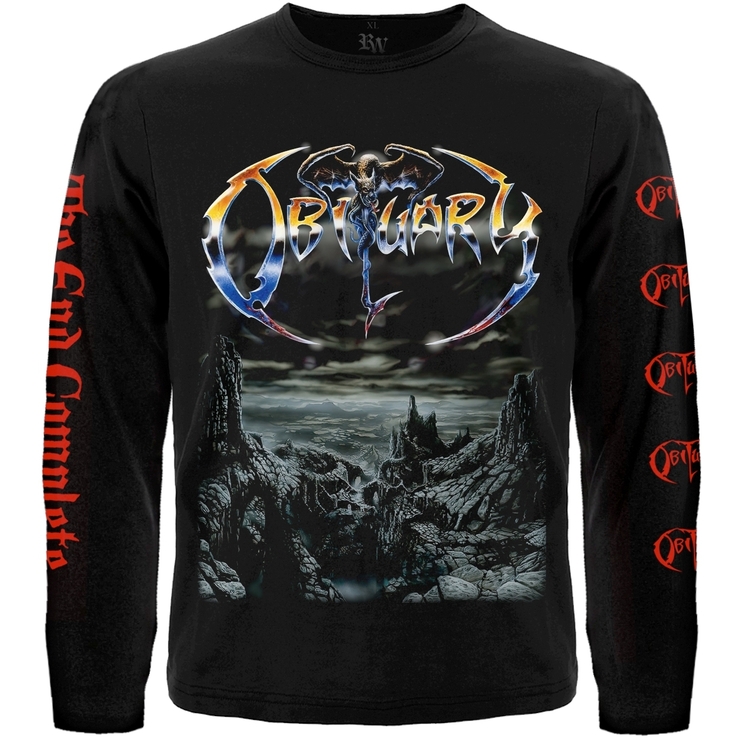 Футболка з довгим рукавом Obituary "The End Complete" Футболка з довгим рукавом Obituary "The End Complete"