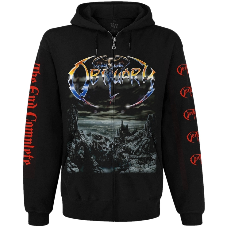 Худи Obituary "The End Complete" на молнии
