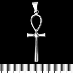 Кулон Анкх (египетский крест) (серебро, 925 проба) (sp-175)