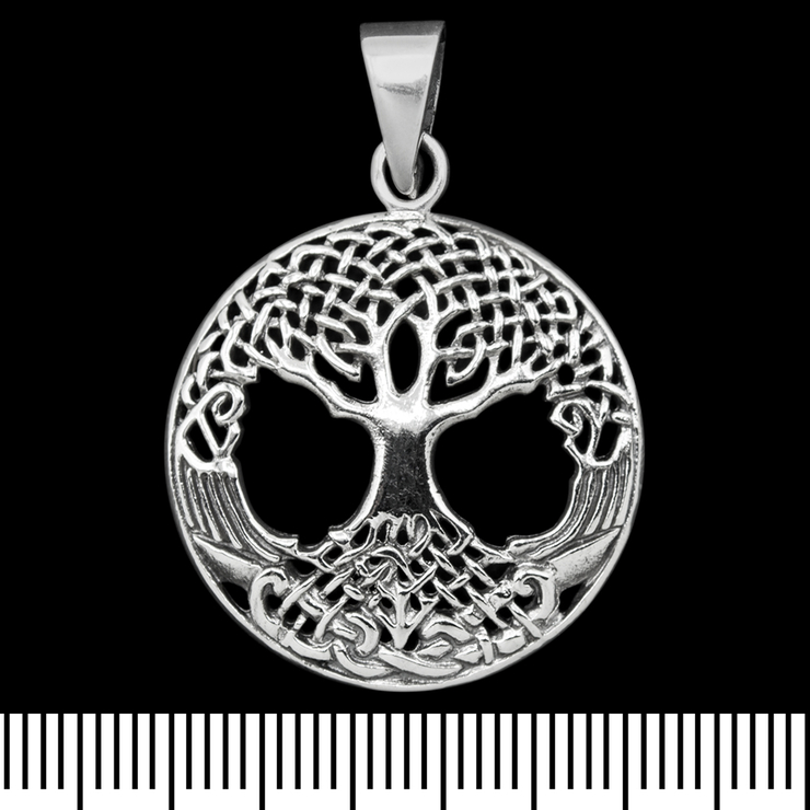Кулон Иггдрасиль - Дерево Жизни (серебро, 925 проба) (sp-194) Кулон Иггдрасиль - Дерево Жизни (серебро, 925 проба) (sp-194)