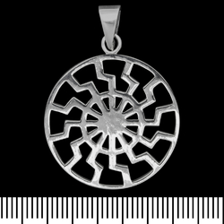 Кулон Черное Солнце (серебро, 925 проба) (sp-195) Кулон Черное Солнце (серебро, 925 проба) (sp-195)