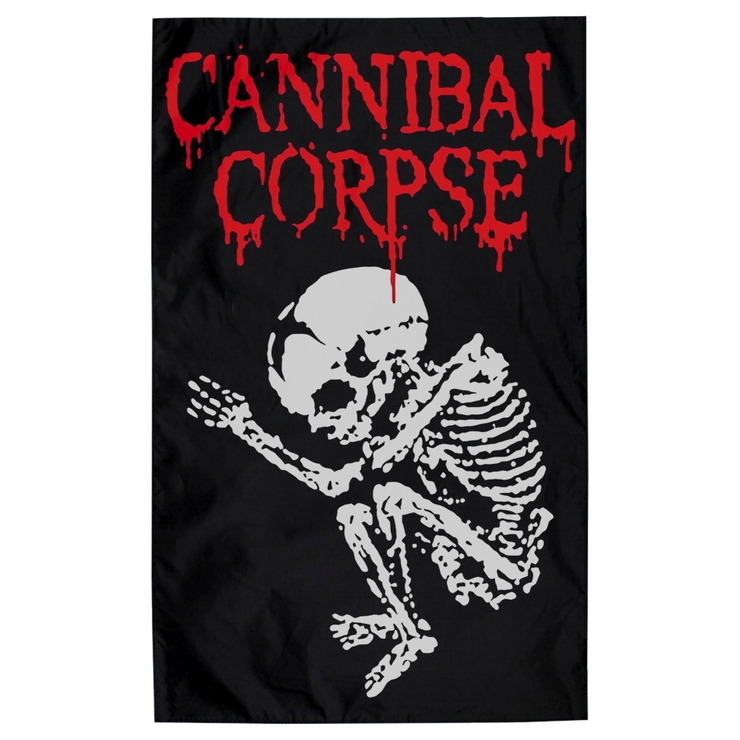 Прапор Cannibal Corpse "Butchered at Birth", настінний  sfc-033