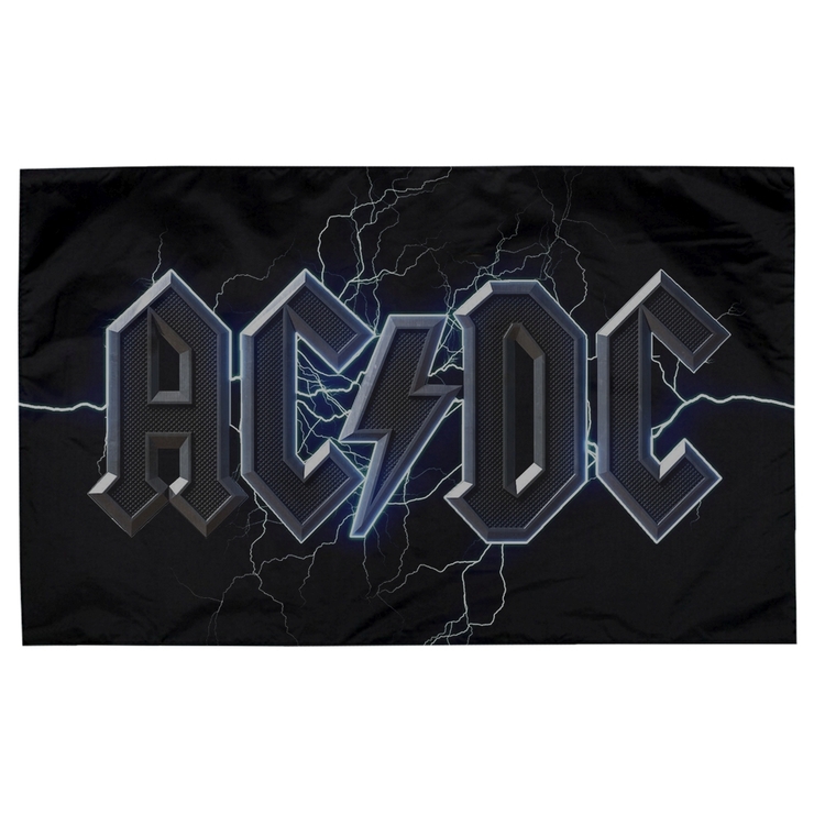 Прапор AC/DC "Thunderstruck" (logo) sfc-034, настінний