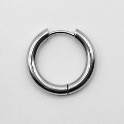 Серьга-кольцо (ea-105) хард-обманка (мед.сталь, диаметр 14/20мм)