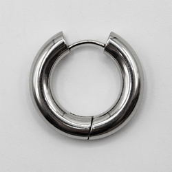 Серьга-кольцо (ea-107) хард-обманка утолщенная (мед.сталь, диаметр 14/24мм)