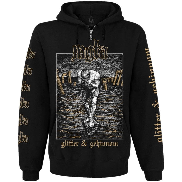 Худи Mgla "Glitter & Gehinnom" на молнии