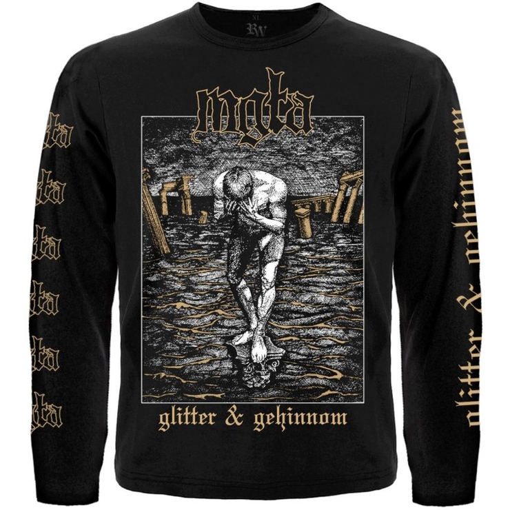 Футболка з довгим рукавом Mgla "Glitter & Gehinnom" Футболка з довгим рукавом Mgla "Glitter & Gehinnom"