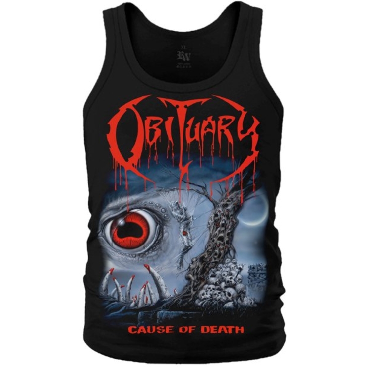 Майка Obituary "Cause of Death" Майка Obituary "Cause of Death"