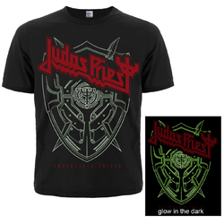 Футболка Judas Priest "Invincible Shield" (светится в темноте)