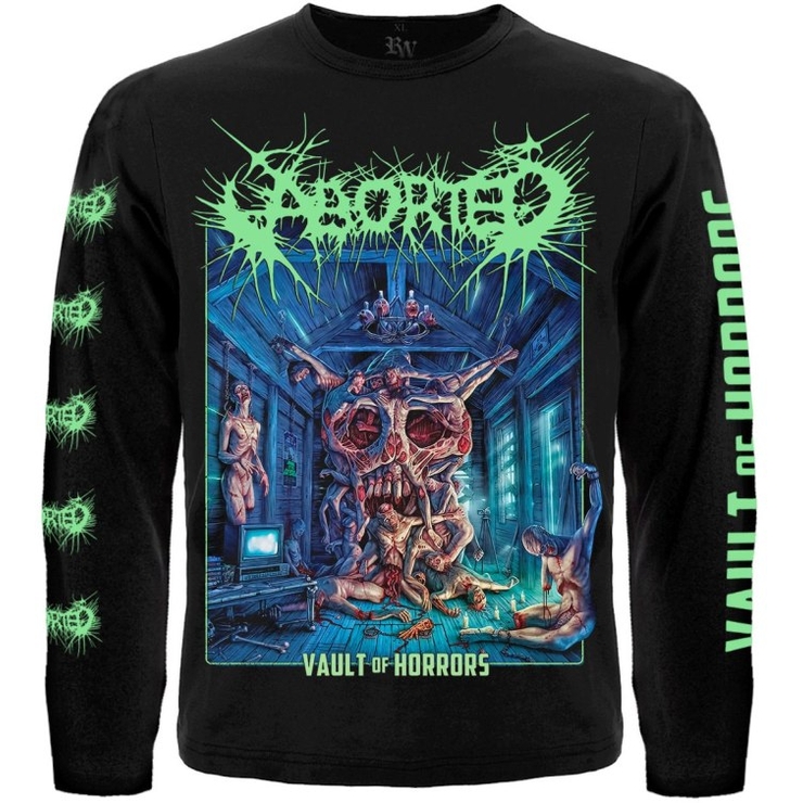 Футболка з довгим рукавом Aborted "Vault Of Horrors"