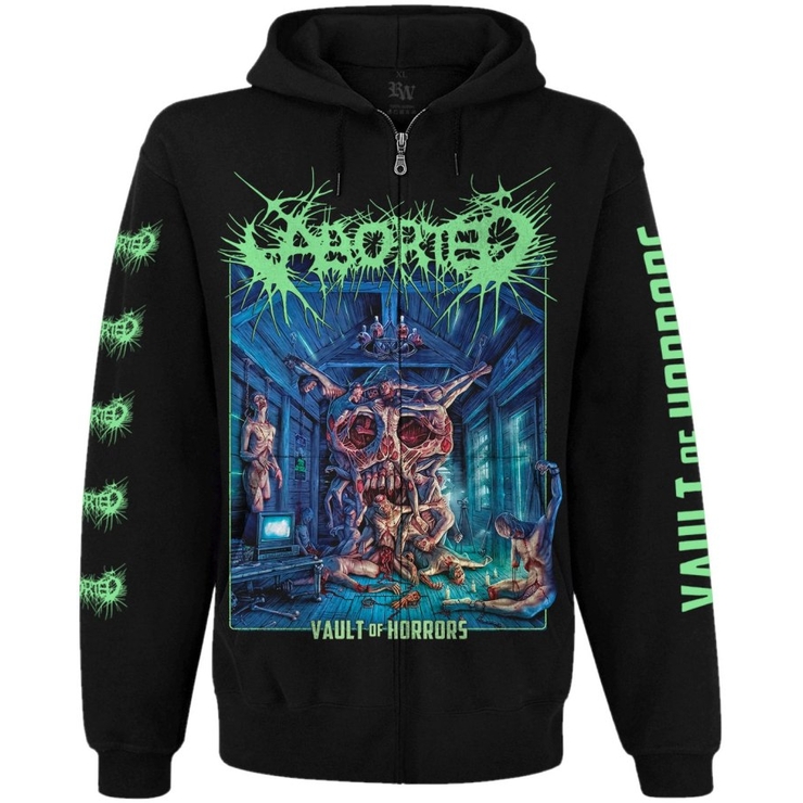 Худі Aborted "Vault Of Horrors" на блискавці Худі Aborted "Vault Of Horrors" на блискавці