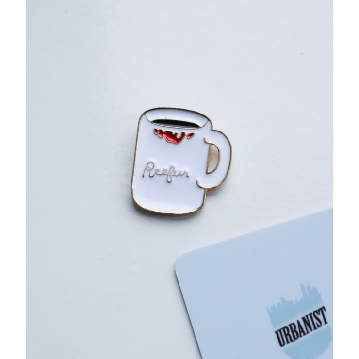 Металевий пін (upn-074) Чашка Металевий пін (upn-074) Чашка