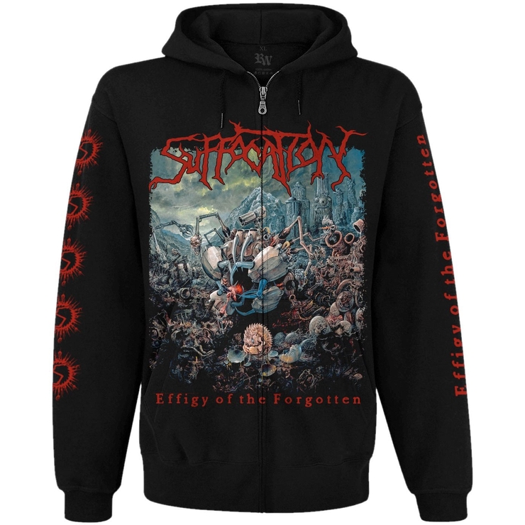 Худи Suffocation "Effigy of the Forgotten" на молнии Худи Suffocation "Effigy of the Forgotten" на молнии
