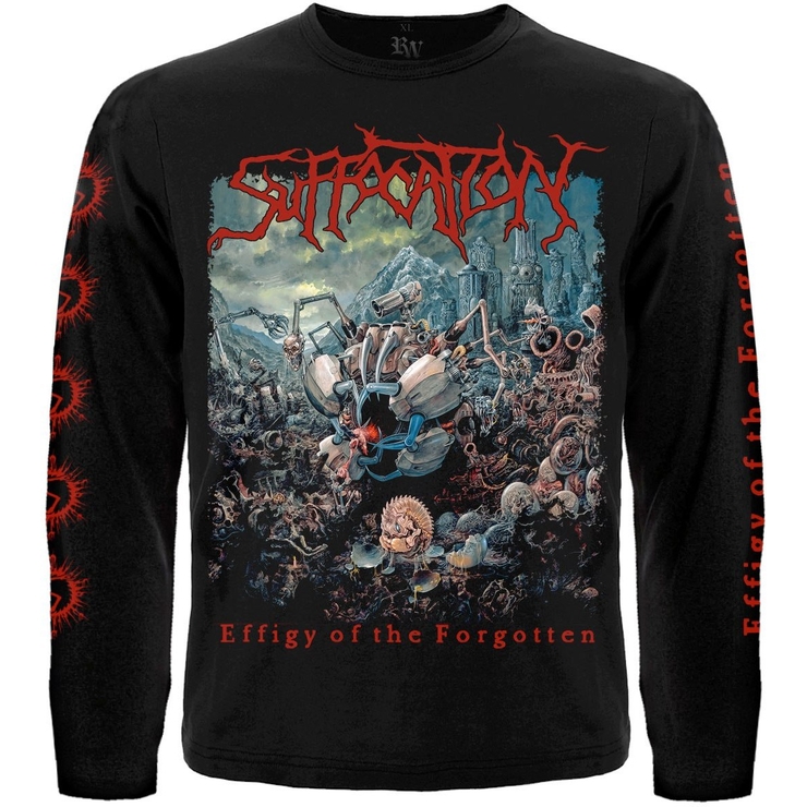 Футболка с длинным рукавом Suffocation "Effigy of the Forgotten" Футболка с длинным рукавом Suffocation "Effigy of the Forgotten"