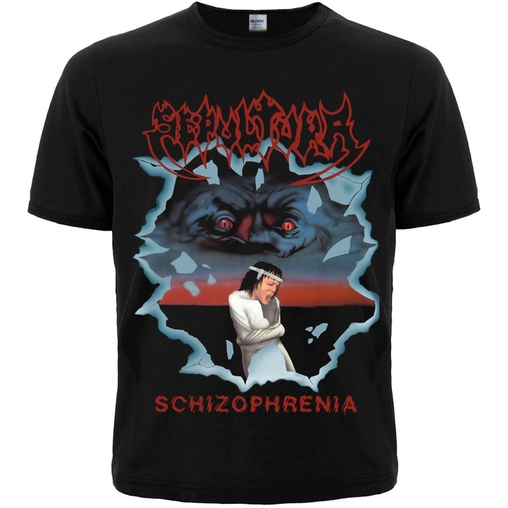Футболка Sepultura "Schizophrenia" Футболка Sepultura "Schizophrenia"
