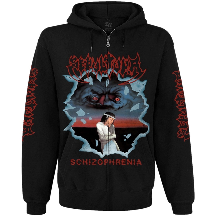Худи Sepultura "Schizophrenia" на молнии Худи Sepultura "Schizophrenia" на молнии