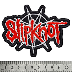 Нашивка Slipknot (лого на фоне звезды) Нашивка Slipknot (лого на фоне звезды)
