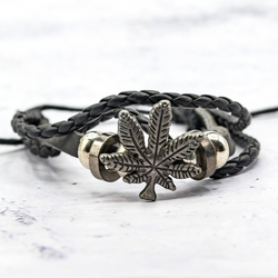 Браслет Конопляный лист BEL-222
