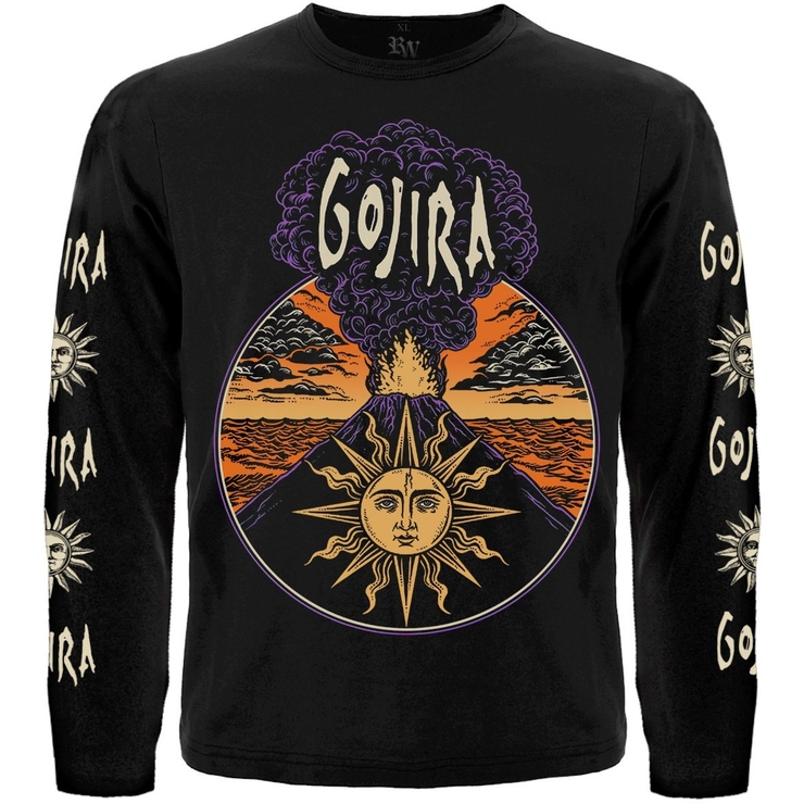 Футболка с длинным рукавом Gojira "Magma" Футболка с длинным рукавом Gojira "Magma"