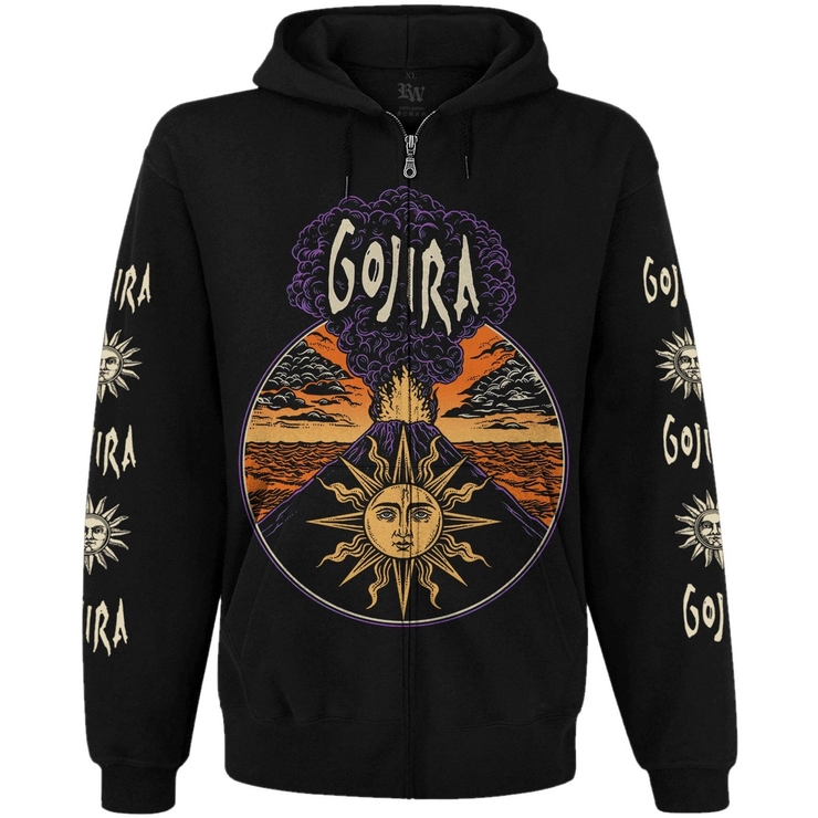Худи Gojira "Magma" на молнии Худи Gojira "Magma" на молнии
