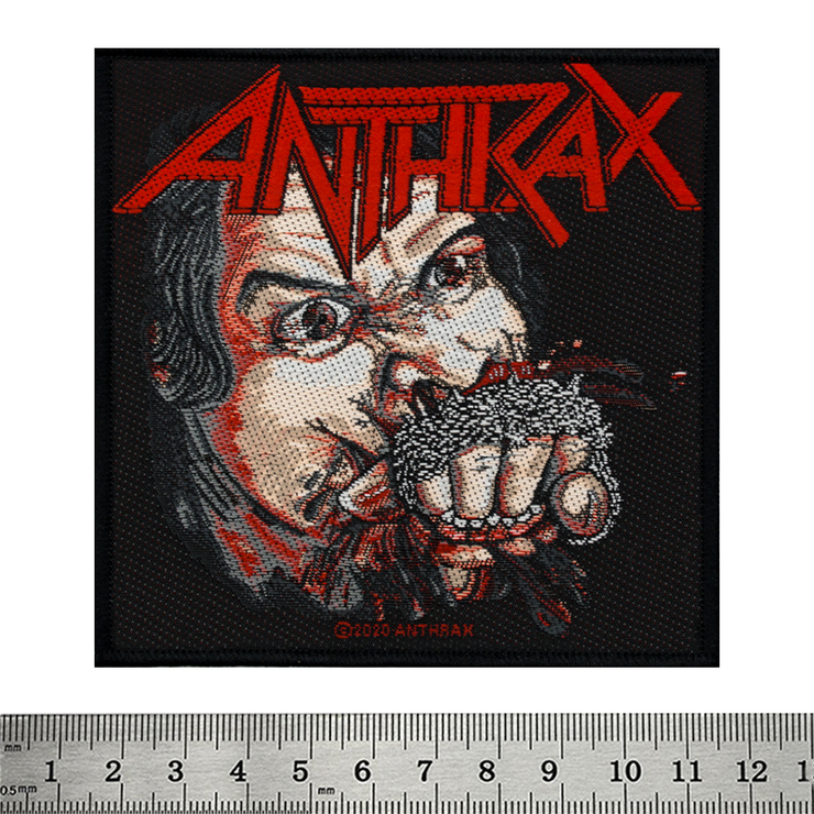 Нашивка тканая Anthrax (ofp-007)