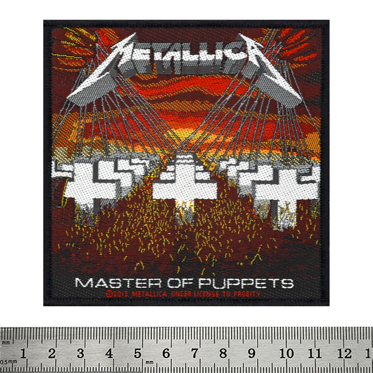 Нашивка ткана Metallica "Master Of Puppets" (ofp-011) Нашивка ткана Metallica "Master Of Puppets" (ofp-011)