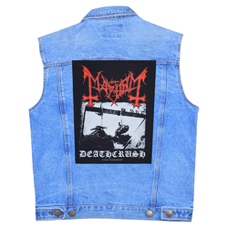 Нашивка наспинная катаная Mayhem "Deathcrush" (olbp-006) Нашивка наспинная катаная Mayhem "Deathcrush" (olbp-006)