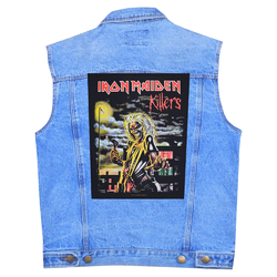 Нашивка наспинная катаная Iron Maiden "Killers" (olbp-013) Нашивка наспинная катаная Iron Maiden "Killers" (olbp-013)
