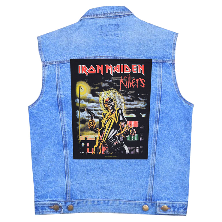 Нашивка наспинная катаная Iron Maiden "Killers" (olbp-013) Нашивка наспинная катаная Iron Maiden "Killers" (olbp-013)