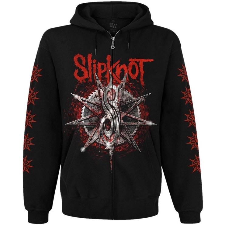 Худі Slipknot (S logo on the star) на блискавці Худі Slipknot (S logo on the star) на блискавці