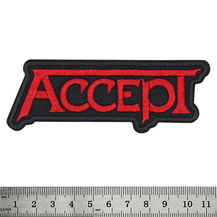 Нашивка Accept (red logo) Нашивка Accept (red logo)