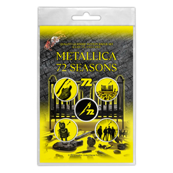 Подарунковий набір значків METALLICA - 72 SEASONS (iol-015) Подарунковий набір значків METALLICA - 72 SEASONS (iol-015)
