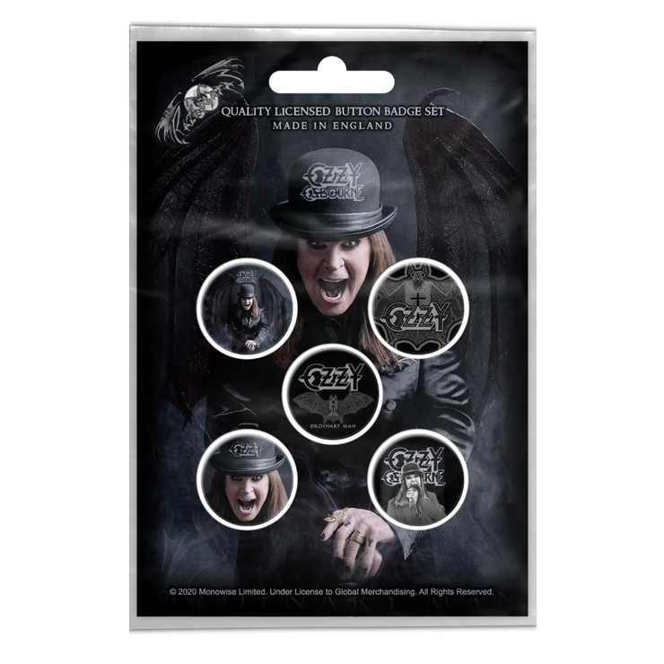 Подарочный набор значков OZZY OSBOURNE - ORDINARY MAN (iol-038) Подарочный набор значков OZZY OSBOURNE - ORDINARY MAN (iol-038)