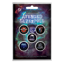 Подарунковий набір значків AVENGED SEVENFOLD - THE STAGE (iol-049) Подарунковий набір значків AVENGED SEVENFOLD - THE STAGE (iol-049)