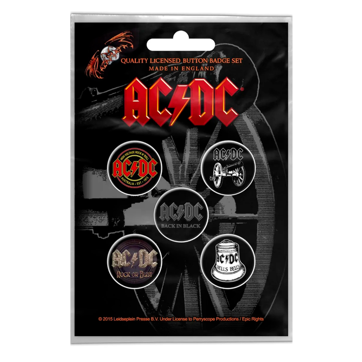 Подарунковий набір значків AC/DC - FOR THOSE ABOUT TO ROCK (iol-050) Подарунковий набір значків AC/DC - FOR THOSE ABOUT TO ROCK (iol-050)