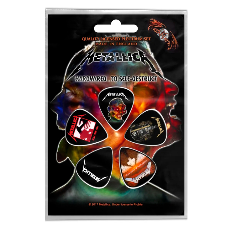 Подарунковий набір медіаторів METALLICA - HARDWIRED TO SELF DESTRUCT (mol-003) Подарунковий набір медіаторів METALLICA - HARDWIRED TO SELF DESTRUCT (mol-003)