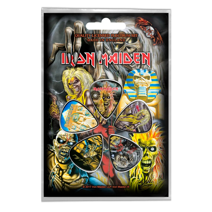 Подарочный набор медиаторов IRON MAIDEN - EARLY ALBUMS (mol-007)