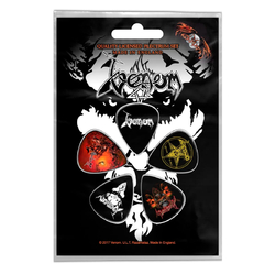 Подарочный набор медиаторов VENOM - BLACK METAL (mol-011) Подарочный набор медиаторов VENOM - BLACK METAL (mol-011)