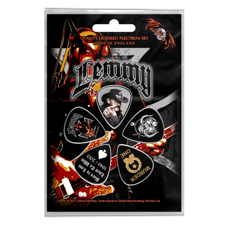 Подарунковий набір медіаторів LEMMY - STONE DEAF FOREVER (mol-015) Подарунковий набір медіаторів LEMMY - STONE DEAF FOREVER (mol-015)