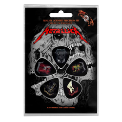 Подарочный набор медиаторов METALLICA - GUITARS (mol-016)