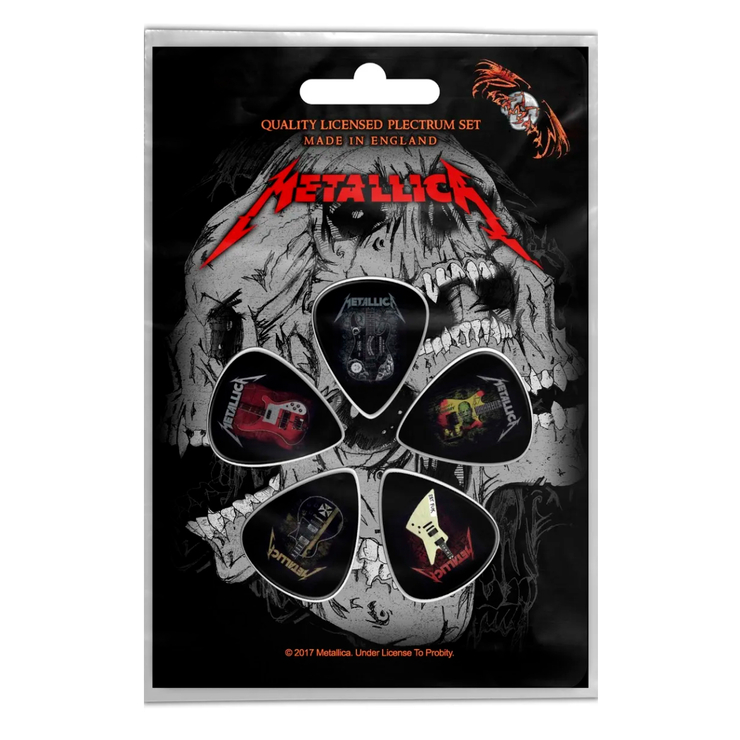 Подарочный набор медиаторов METALLICA - GUITARS (mol-016) Подарочный набор медиаторов METALLICA - GUITARS (mol-016)