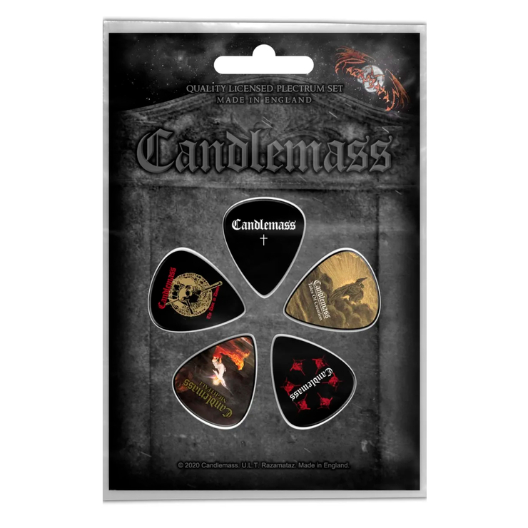 Подарочный набор медиаторов CANDLEMASS - GRAVESTONE (mol-021) Подарочный набор медиаторов CANDLEMASS - GRAVESTONE (mol-021)