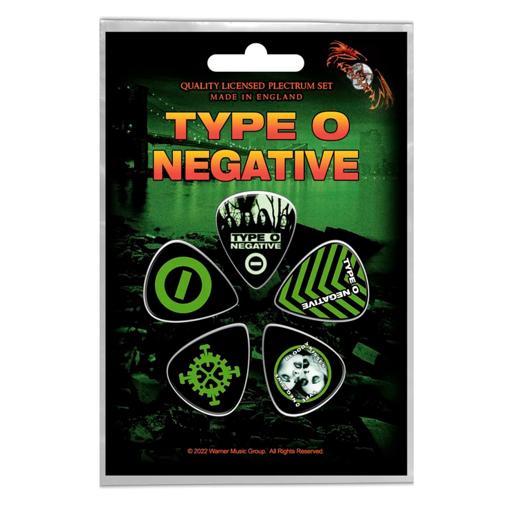 Подарочный набор медиаторов TYPE O NEGATIVE - WORLD COMING DOWN (mol-023) Подарочный набор медиаторов TYPE O NEGATIVE - WORLD COMING DOWN (mol-023)
