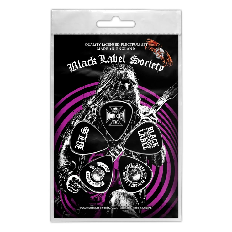 Подарочный набор медиаторов BLACK LABEL SOCIETY - ZAKK WYLDE (mol-032) Подарочный набор медиаторов BLACK LABEL SOCIETY - ZAKK WYLDE (mol-032)