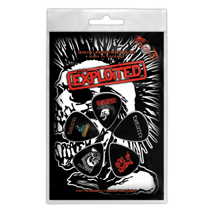 Подарочный набор медиаторов THE EXPLOITED - SKULL (mol-039) Подарочный набор медиаторов THE EXPLOITED - SKULL (mol-039)